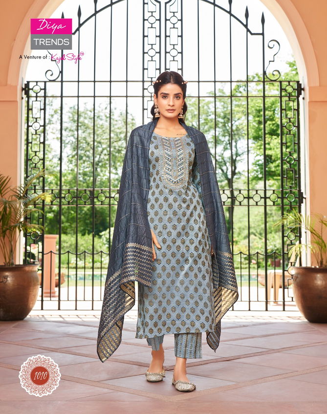 Rangpriya Vol 1 By Diya Trends Readymade Salwar Kameez